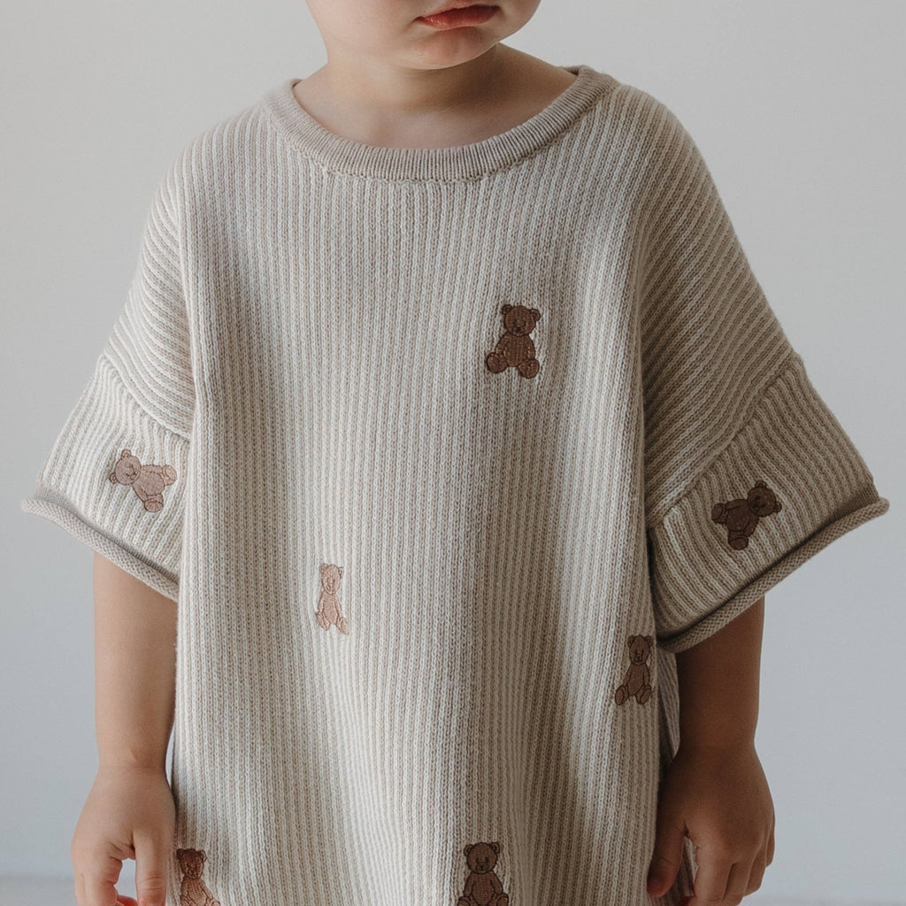 Knit Short Set | Teddy: 2/3 Years