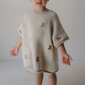 Knit Short Set | Teddy: 4/5 Years