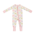 Heirloom Bows (Convertible Zip Footies): 3-6M