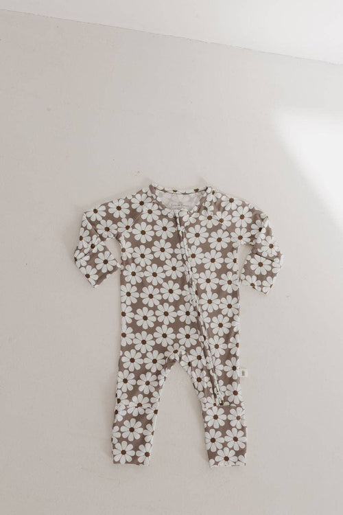 Bamboo Zip Pajamas | Darlin': 6-12 Months