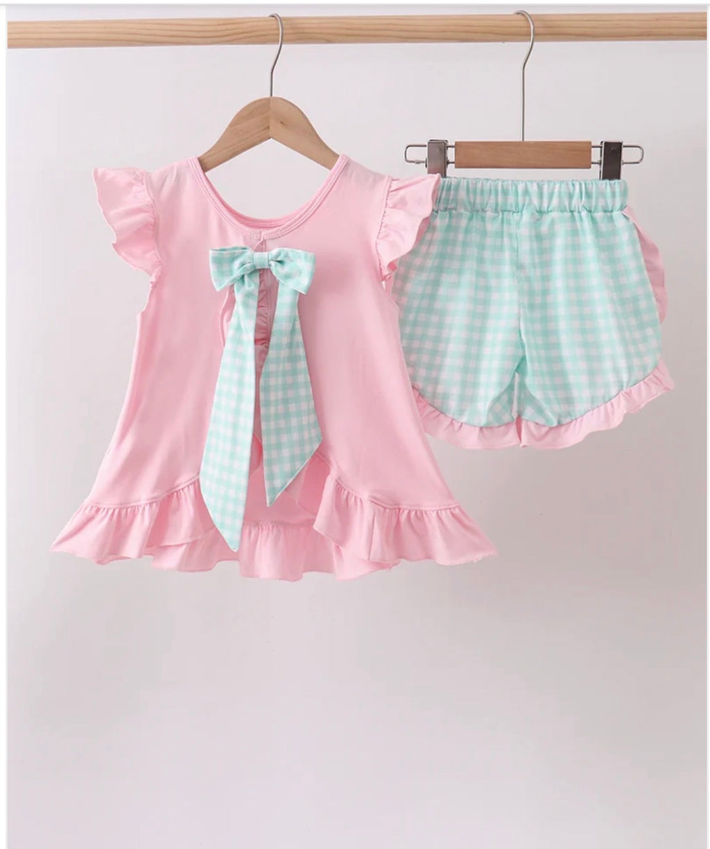 Strawberry Applique Knit Set 12 Months