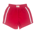 Pink, Red + Blue Kids Racer Shorts (100% Cotton): FIRECRACKER / 12-18m