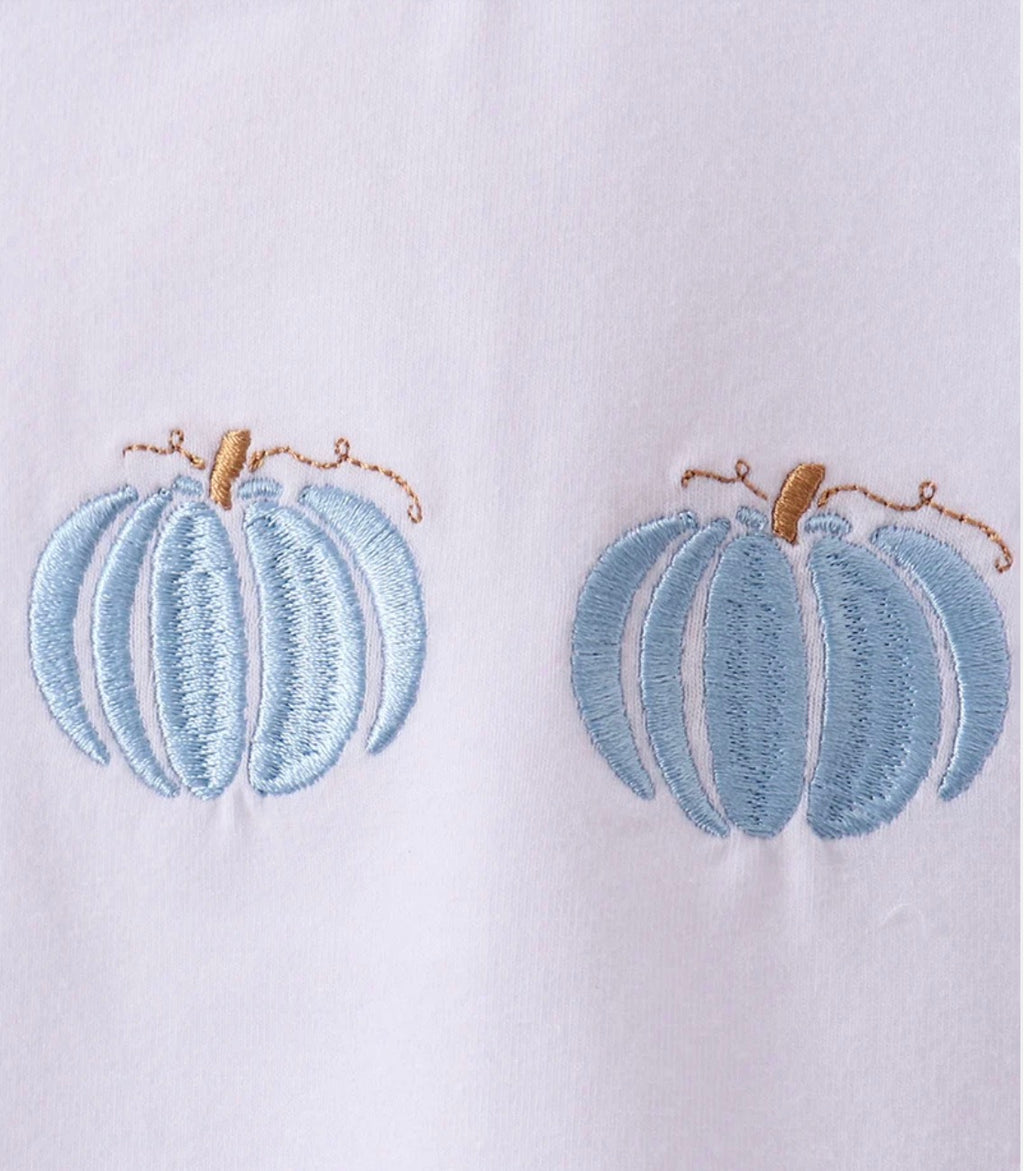 - Blue Pumpkin Embroidered Gingham Shorts Set 12 Months