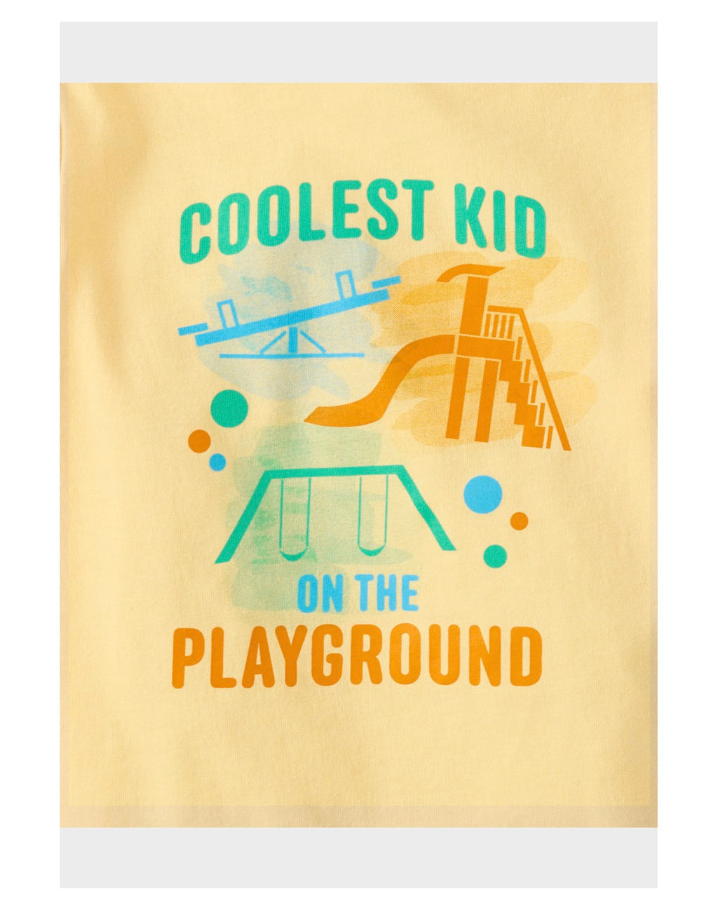 Baby And Toddler Boys Playground Graphic Tee - Yellow/3T