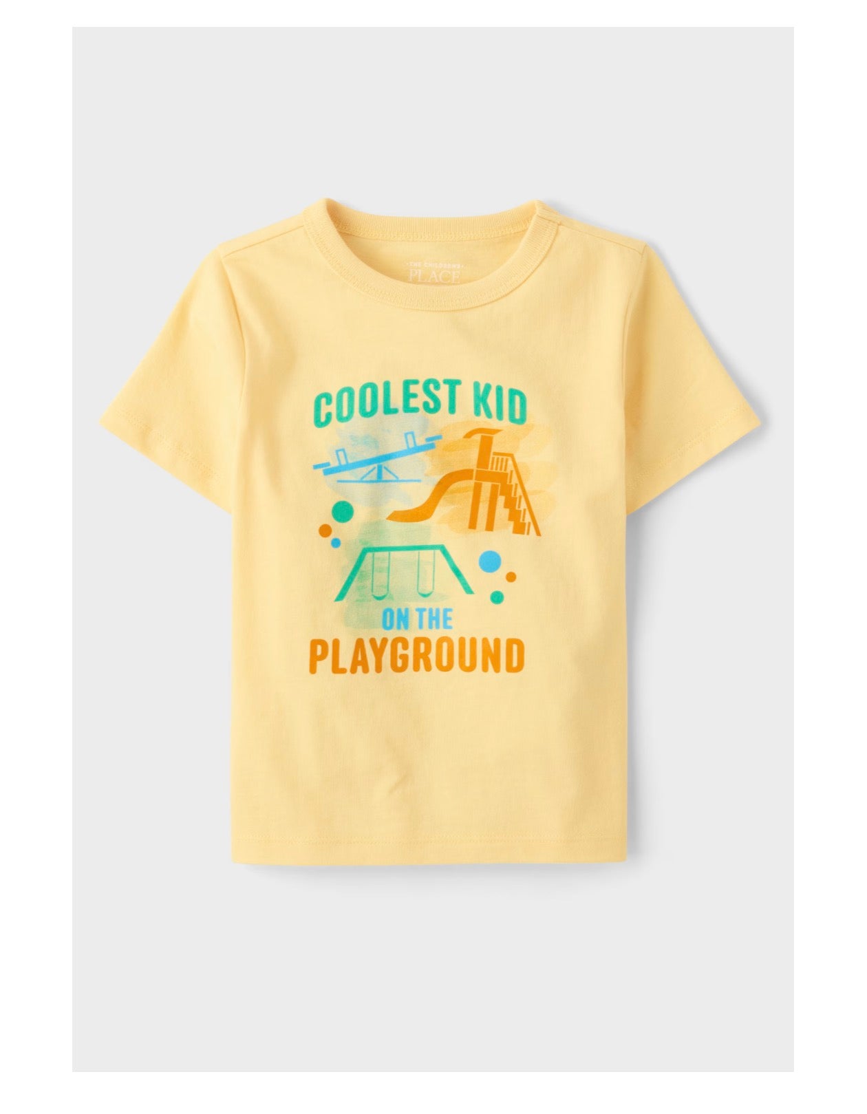 Baby And Toddler Boys Playground Graphic Tee - Yellow/3T