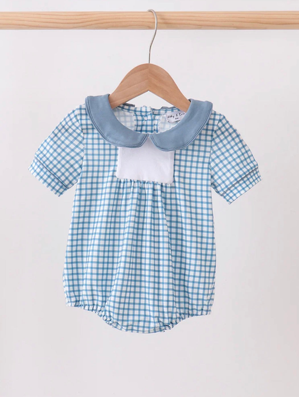 Blue Grid Bubble - 12 Months