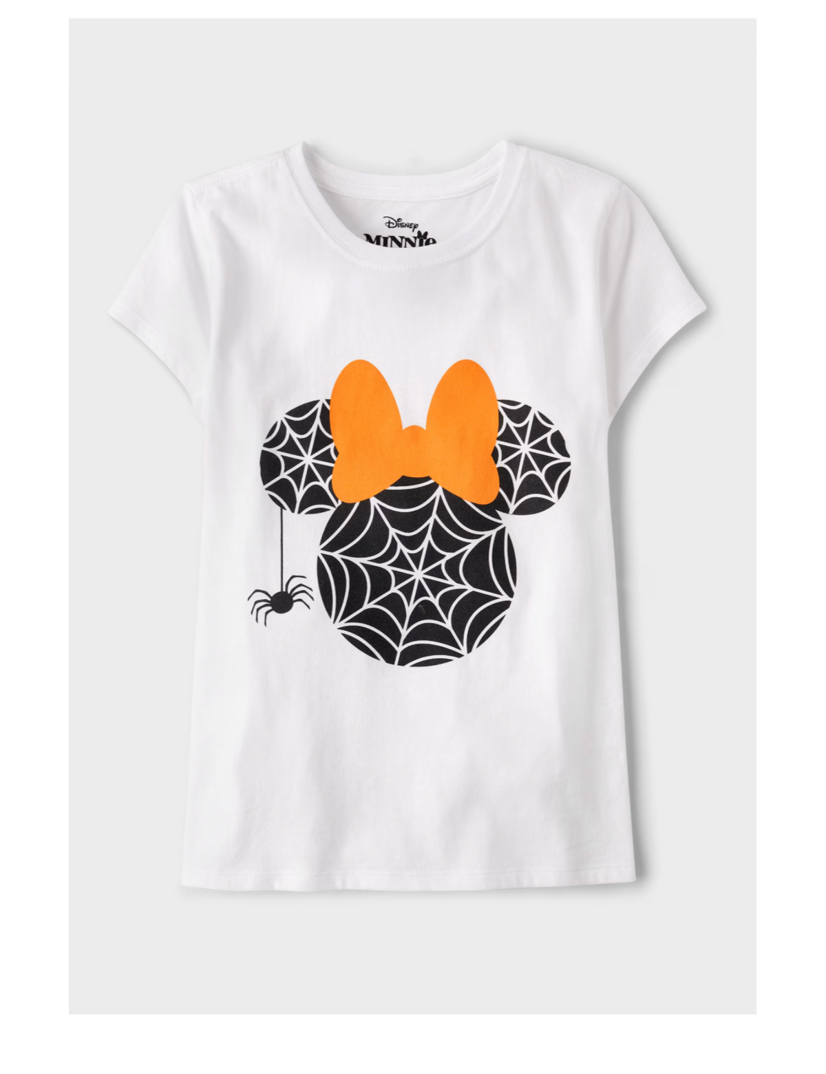 Girls Minnie Mouse™ Halloween Graphic Tee - White/ 4T