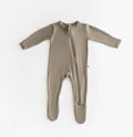 Essential Footie Onesie: Boulder / 3-6
