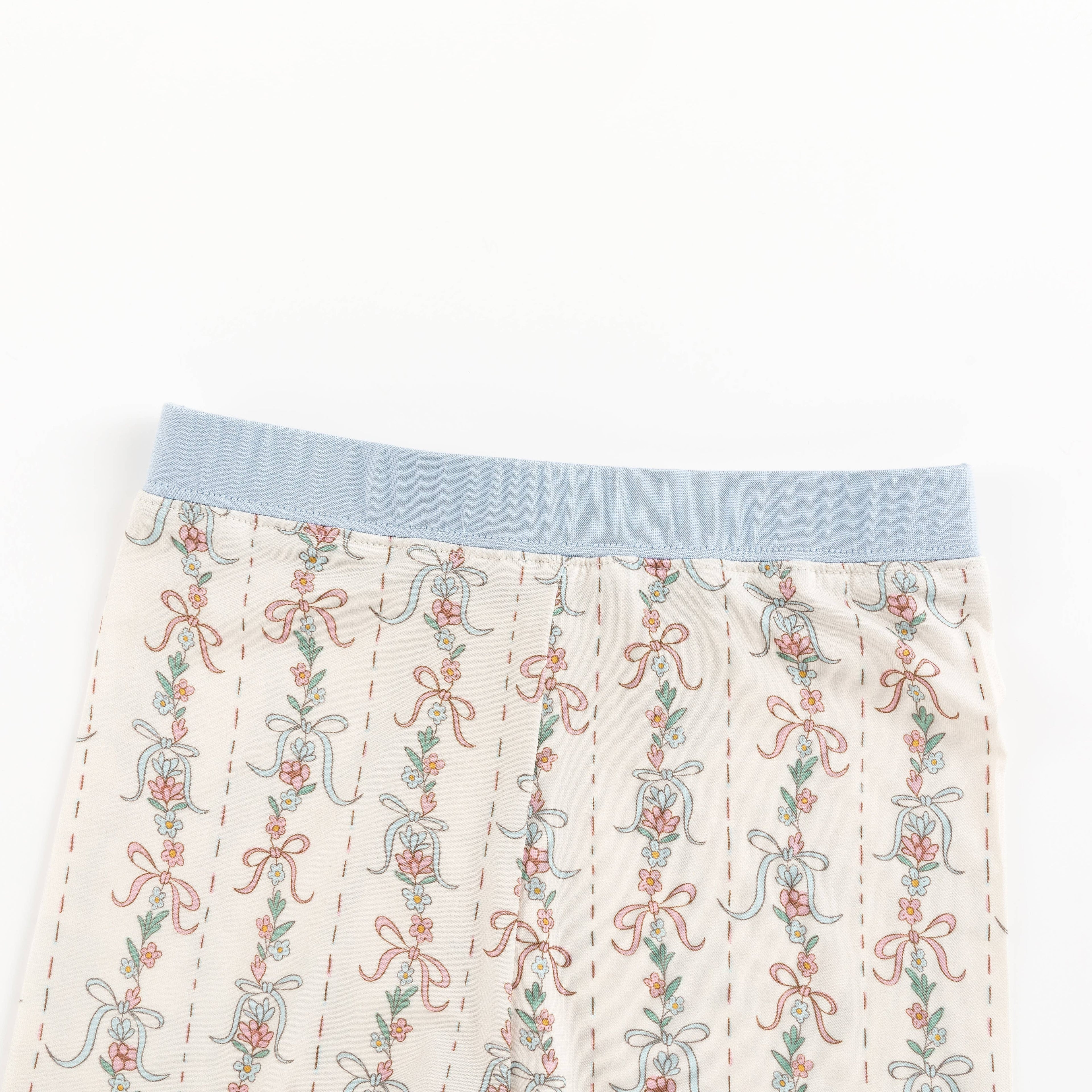 Bow Blossom (Long Sleeve PJ): 2T