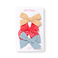The Dahlia Bow Clip Set: Original