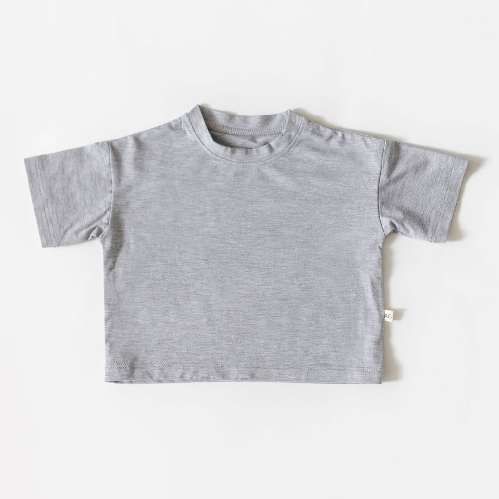 Oversized Modal T-Shirt: Milk / 9-12M